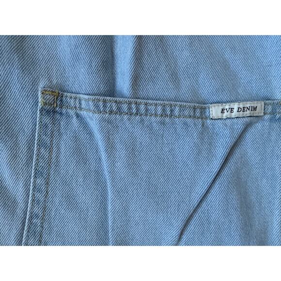 EVE Denim The Olympia Overall in Nolita Light Blue Size 30 - Picture 4 of 9